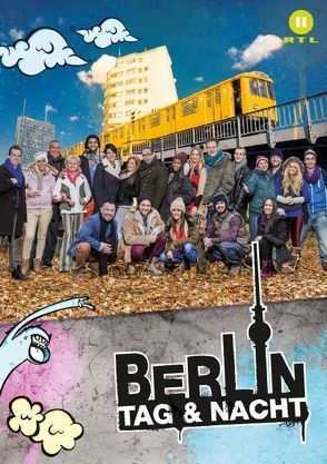 Berlin – Tag & Nacht – Posterbuch (Posterbuch DIN A2 hoch) von Fernsehen GmbH,  RTL2