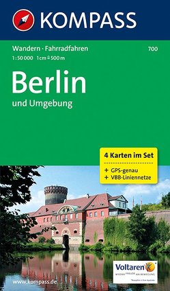 KOMPASS Wanderkarte Berlin und Umgebung von KOMPASS-Karten GmbH