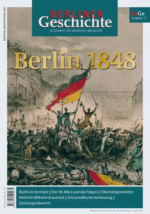 Berliner Geschichte – Zeitschrift für Geschichte und Kultur