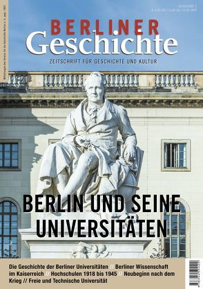 Berliner Geschichte – Zeitschrift für Geschichte und Kultur von Verein für die Geschichte Berlins e. V.,  gegr. 1865