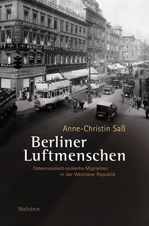 Berliner Luftmenschen von Saß,  Anne-Christin