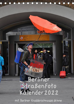 Berliner Straßenfoto Kalender 2022 (Tischkalender 2022 DIN A5 hoch) von Drews,  Marianne