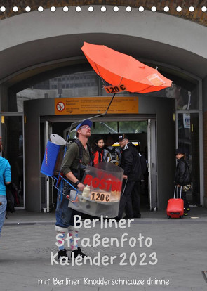 Berliner Straßenfoto Kalender 2023 (Tischkalender 2023 DIN A5 hoch) von Drews,  Marianne