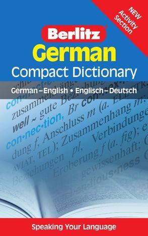 Berlitz Compact Dictionary German von Langenscheidt,  Redaktion