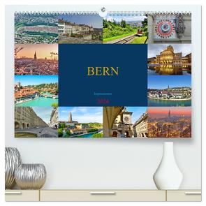 BERN Impressionen (hochwertiger Premium Wandkalender 2024 DIN A2 quer), Kunstdruck in Hochglanz von Michel,  Susan