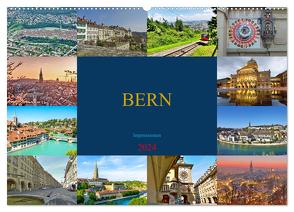 BERN Impressionen (Wandkalender 2024 DIN A2 quer), CALVENDO Monatskalender von Michel,  Susan