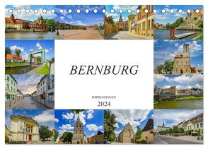 Bernburg Impressionen (Tischkalender 2024 DIN A5 quer), CALVENDO Monatskalender von Meutzner,  Dirk