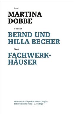 Bernd und Hilla Becher von Dobbe,  Martina