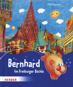 Bernhard im Freiburger Bächle von Pigorsch,  Olaf