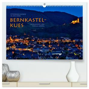 BERNKASTEL-KUES (hochwertiger Premium Wandkalender 2024 DIN A2 quer), Kunstdruck in Hochglanz von Herzog,  www.bild-erzaehler.com,  Thomas