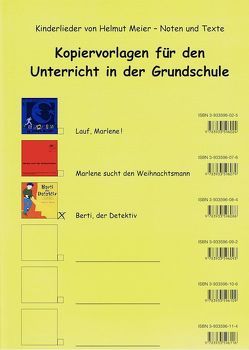 Berti, der Detektiv von Meier,  Helmut, Reichel-Lo,  Hella