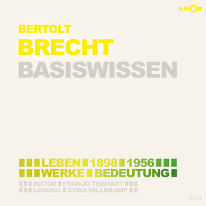 Bertolt Brecht (2 CDs) – Basiswissen von Hillekamp,  Cora, Petzold,  Bert Alexander