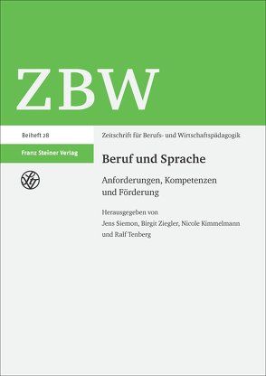 Beruf und Sprache von Kimmelmann,  Nicole, Siemon,  Jens, Tenberg,  Ralf, Ziegler,  Birgit