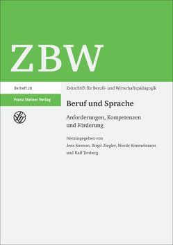 Beruf und Sprache von Kimmelmann,  Nicole, Siemon,  Jens, Tenberg,  Ralf, Ziegler,  Birgit