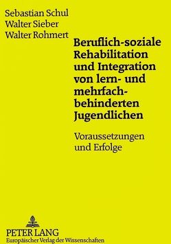 Beruflich-soziale Rehabilitation und Integration von lern- und mehrfachbehinderten Jugendlichen von Rohmert,  Walter, Schul,  Sebastian, Sieber,  Walter