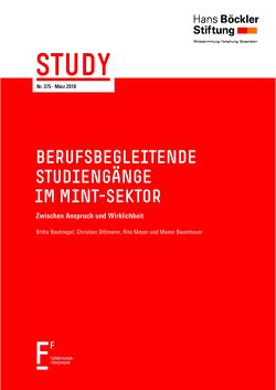 Berufsbegleitende Studiengänge im MINT-Sektor von Baumhauer,  Rita, Beutnagel,  Britta, Dittmann,  Christian, Meyer,  Rita