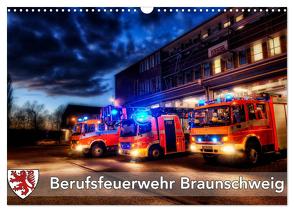 Berufsfeuerwehr Braunschweig (Wandkalender 2024 DIN A3 quer), CALVENDO Monatskalender von Will,  Markus