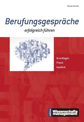 Berufungsgespräche erfolgreich führen von Kerbst,  Renate, Ziegele,  Frank