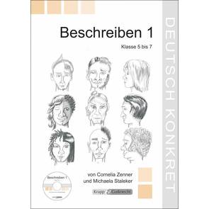 Beschreiben 1 – Lehrerheft von Staleker,  Michaela, Zenner,  Cornelia