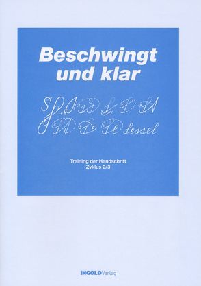 Beschwingt und klar – schräge Schrift von Jeck,  Richard