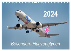 Besondere Flugzeugtypen (Wandkalender 2024 DIN A3 quer), CALVENDO Monatskalender von Merz,  Matthias