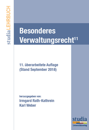 Besonderes Verwaltungsrecht (f. Österreich) von Rath-Kathrein,  Irmgard, Weber,  Karl