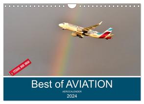 Best of Aviation (Wandkalender 2024 DIN A4 quer), CALVENDO Monatskalender von Krikava,  Simon