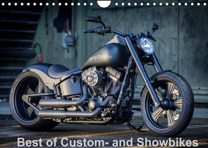Best of Custom- and Showbikes Kalender (Wandkalender 2022 DIN A4 quer) von Wolf,  Volker