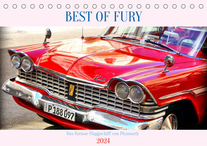 BEST OF FURY – Das furiose Flaggschiff von Plymouth (Tischkalender 2024 DIN A5 quer), CALVENDO Monatskalender von von Loewis of Menar,  Henning