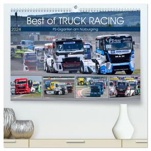 Best of TRUCK RACING (hochwertiger Premium Wandkalender 2024 DIN A2 quer), Kunstdruck in Hochglanz von Wilczek,  Dieter