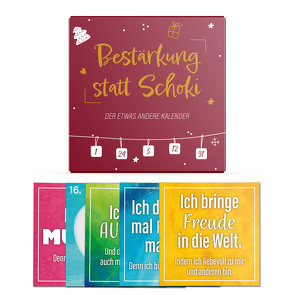 Bestärkung statt Schoki – Adventskalender von Nüsse,  Sebastian