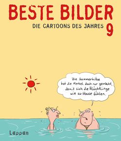 Beste Bilder – Die Cartoons des Jahres 9 von Diverse, Haubner,  Antje, Kleinert,  Wolfgang, Schwalm,  Dieter