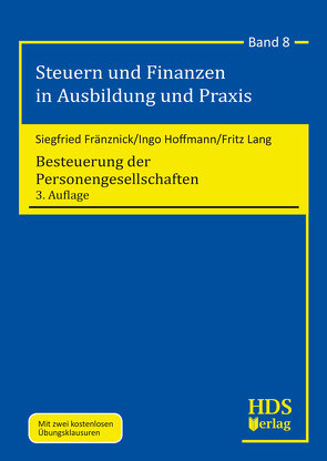 Besteuerung der Personengesellschaften von Fränznick,  Siegfried, Hoffmann,  Ingo, Lang,  Fritz