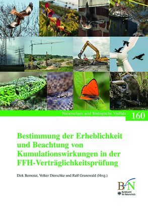 Bestimmung der Erheblichkeit und Beachtung von Kumulationswirkungen in der FFH – Verträglichkeitsprüfung von Bernotat,  Dirk, Bundesamt für Naturschutz, Dierschke,  Volker, Grunewald,  Ralf