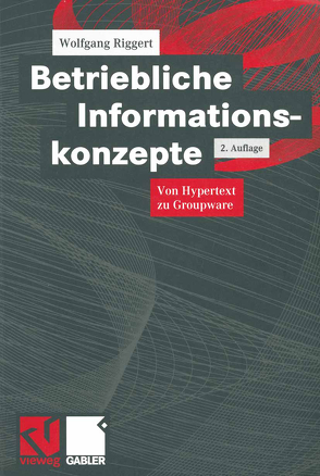 Betriebliche Informationskonzepte von Riggert,  Wolfgang