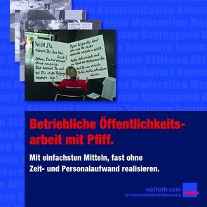 Betriebliche Öffentlichkeitsarbeit mit Pfiff von Nafroth,  Wolfgang