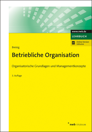 Betriebliche Organisation von Breisig,  Thomas