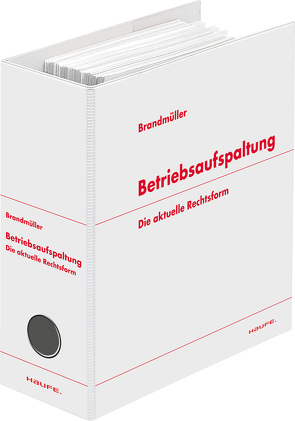 Betriebsaufspaltung von Brandmüller,  Gerhard, Ott,  Hans, Schoor,  Walter