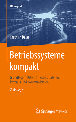 Betriebssysteme kompakt von Baun,  Christian