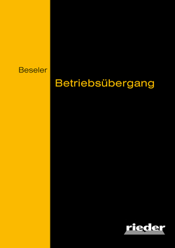 Betriebsübergang von Beseler,  Lothar