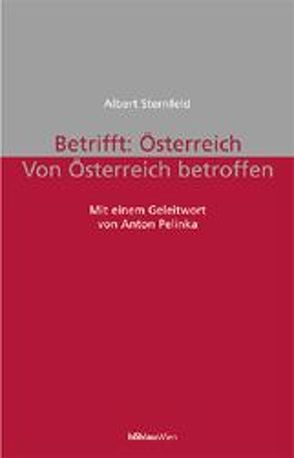 Betrifft: Österreich von Sternfeld,  Albert