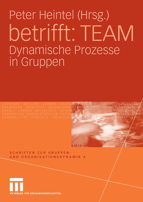 betrifft: TEAM von Heintel,  Peter