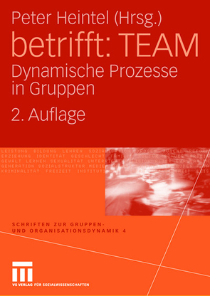 betrifft: TEAM von Heintel,  Peter