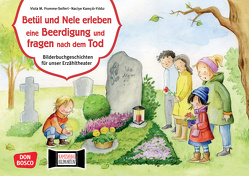 Betül und Nele erleben eine Beerdigung und fragen nach dem Tod. Kamishibai Bildkartenset von Fromme-Seifert,  Viola M., Kamcili-Yildiz,  Naciye, Pohl,  Gabriele