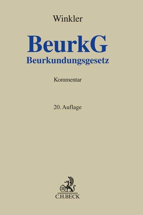 Beurkundungsgesetz von Winkler,  Karl