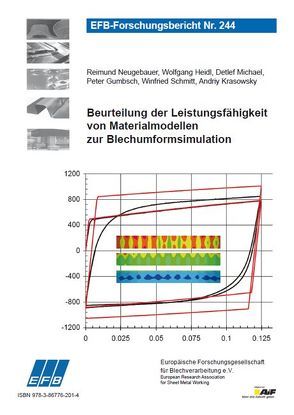 Beurteilung der Leistungsfähigkeit von Materialmodellen zur Blechumformsimulation von Gumbsch,  Peter, Heidl,  Wolfgang, Krasowsky,  Andriy, Michael,  Detlef, Neugebauer,  Reimund, Schmitt,  Winfried