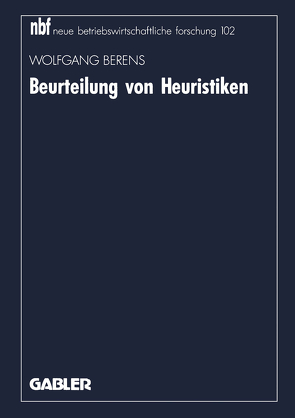 Beurteilung von Heuristiken von Berens,  Wolfgang