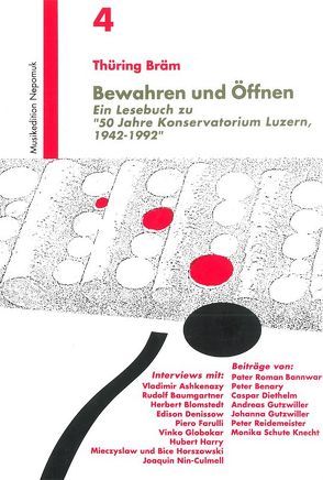 Bewahren und Öffnen von Bräm,  Thüring