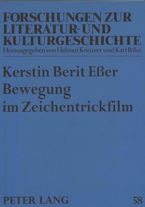 Bewegung im Zeichentrickfilm von Esser,  Kerstin Berit