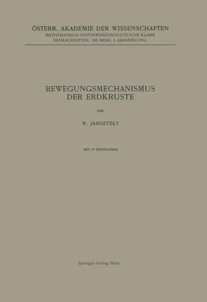 Bewegungsmechanismus der Erdkruste von Jardetzky,  Wjatscheslaw